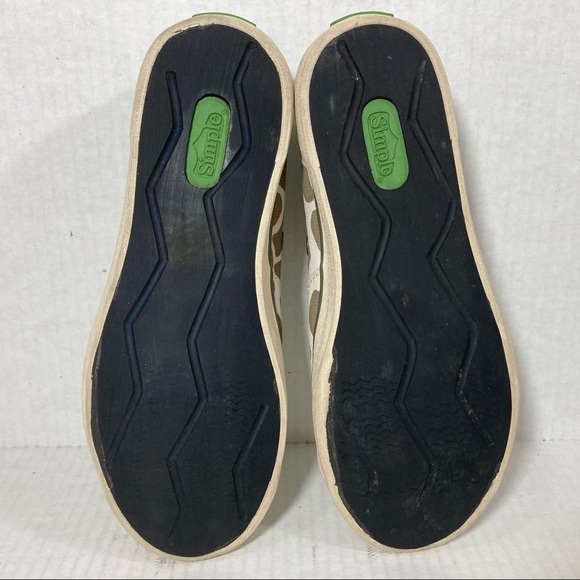 Simple Eco Sneaks Vegan Hemp Classic Canvas Casual Comfort Sneakers Shoes Sz 6 - Picture 7 of 8